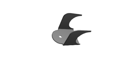 Round Tube Weld-On Tab 5-Pack